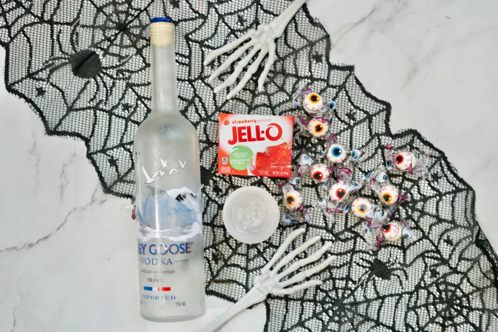 Eyeball Jello Shot Ingredients