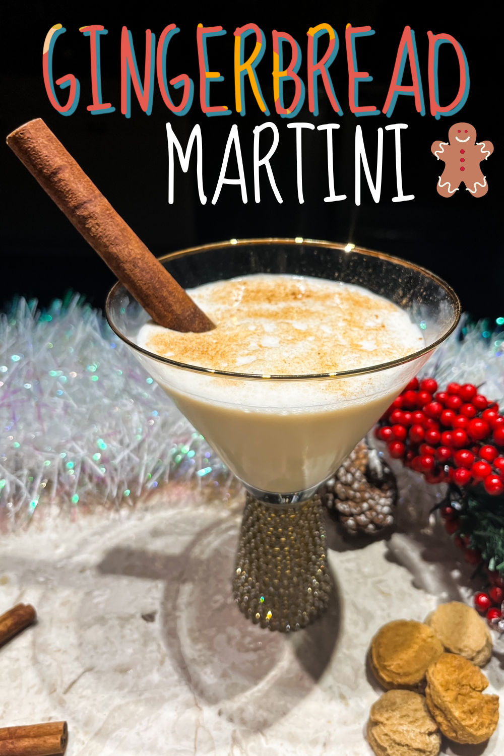 Gingerbread Martini For The Holidays