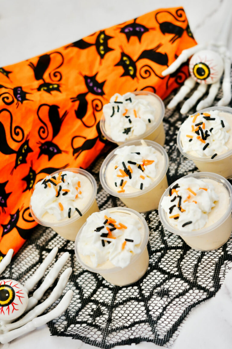 Hocus Pocus Pudding Shots