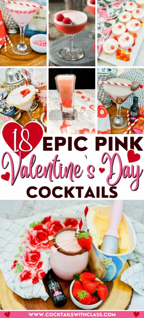 simple Valentine's day cocktails