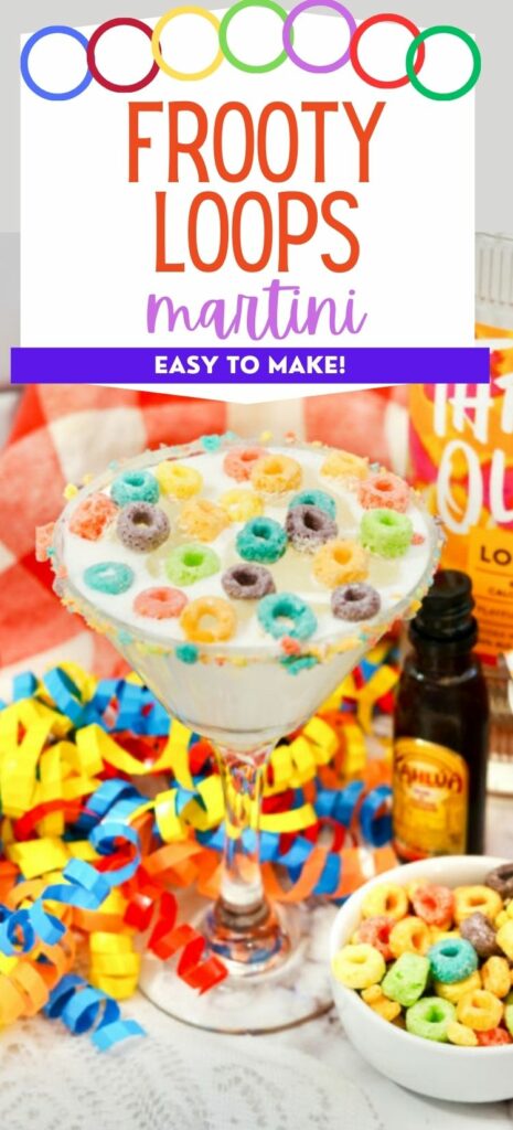 Froot Loops cocktail