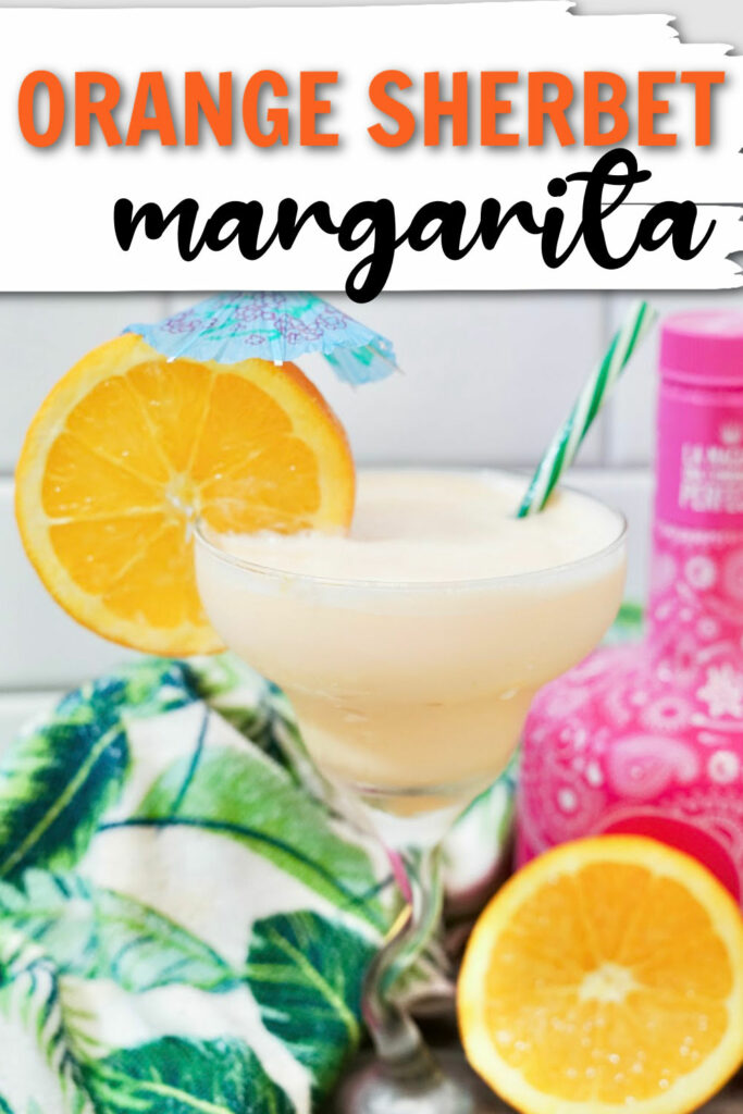 Orange Sherbet Margarita