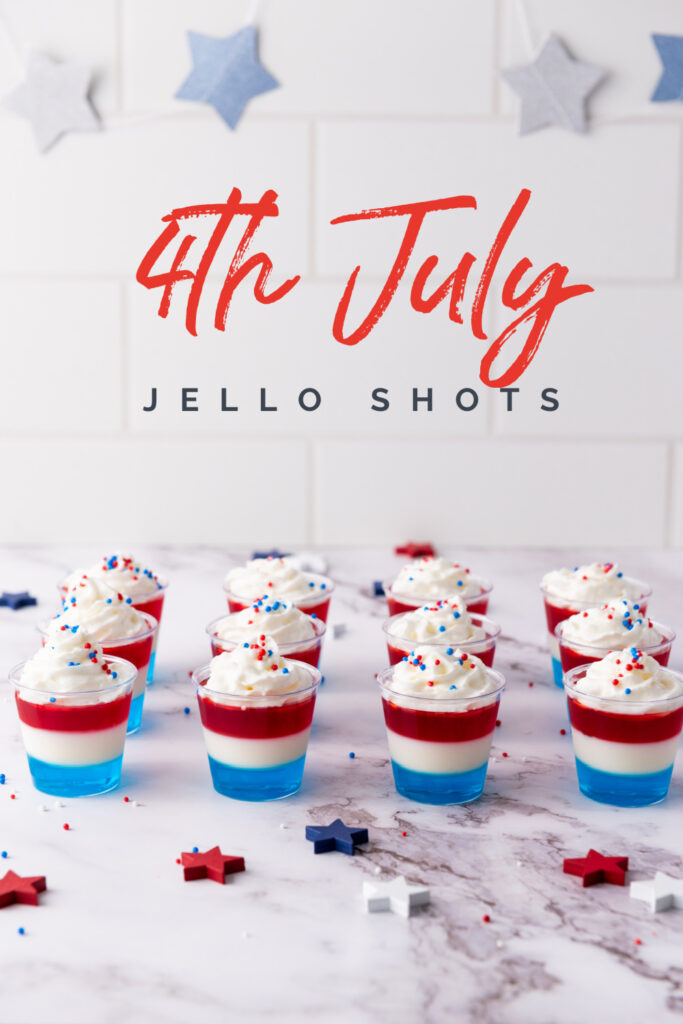 4th July Jello shots
