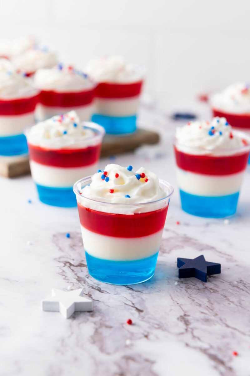 Patriotic Jello Shots