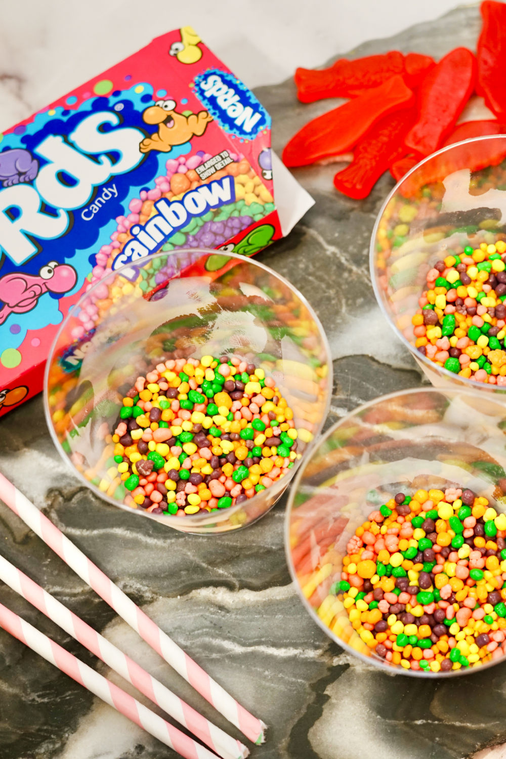 Easy Fish Bowl Cocktail (And Mocktail)