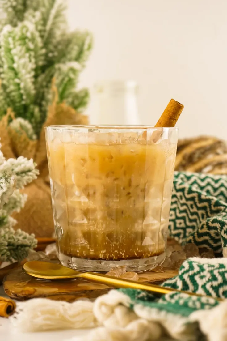 Festive White Russian Cocktail