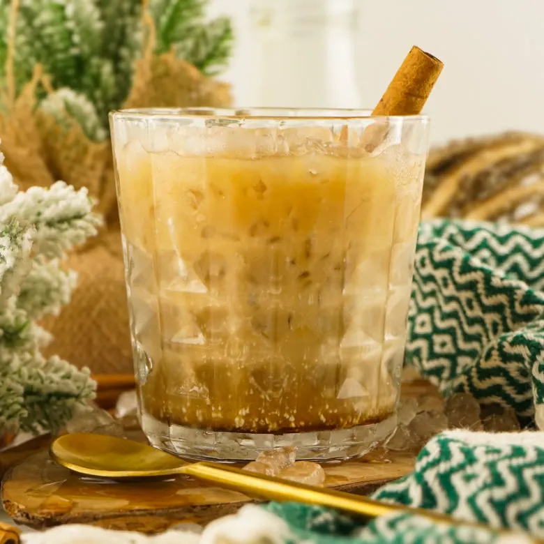 Festive White Russian Cocktail