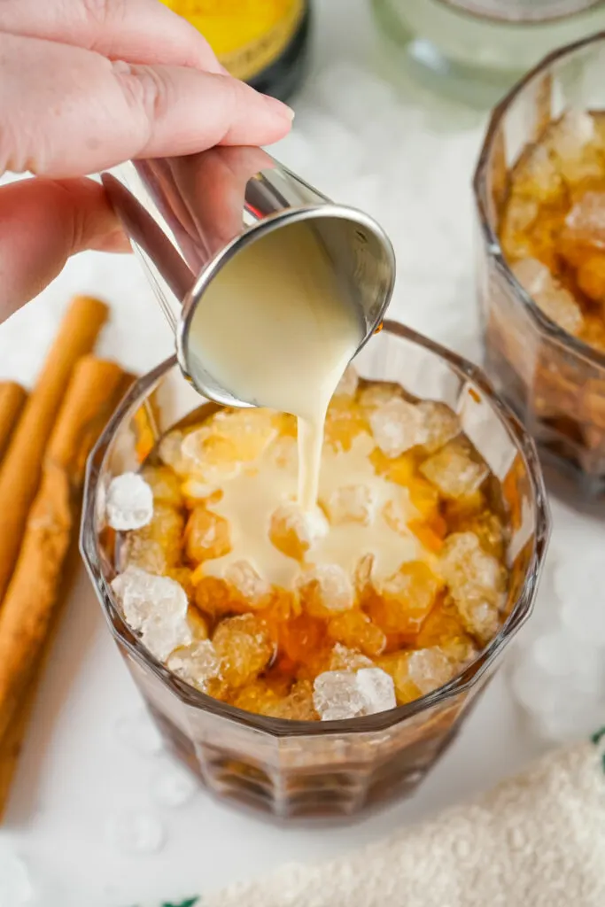 Festive White Russian Cocktail Ingredients