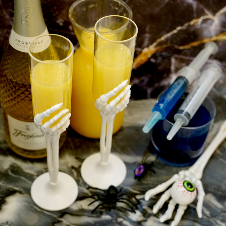 How To Make A Halloween Mimosa