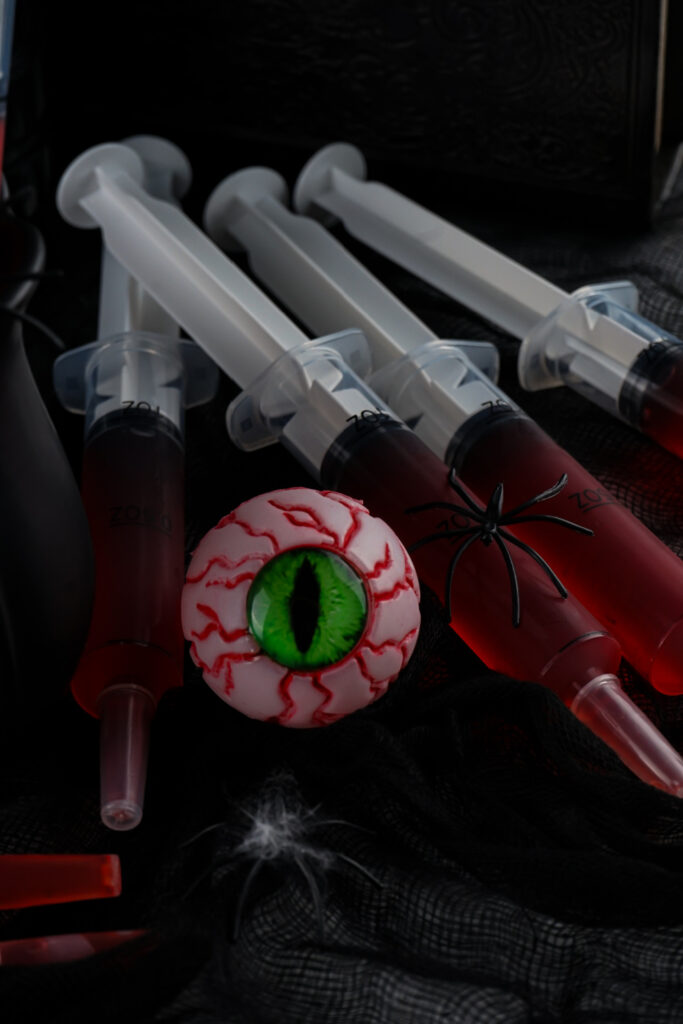 Syringe Jello Shots For Halloween