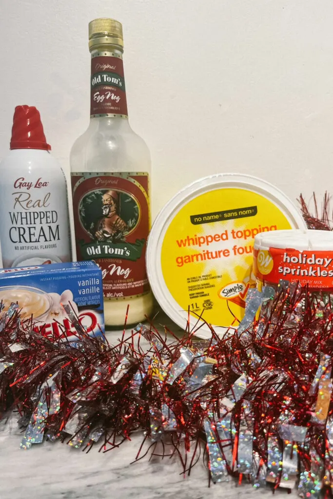 Eggnog Pudding Shots Ingredients