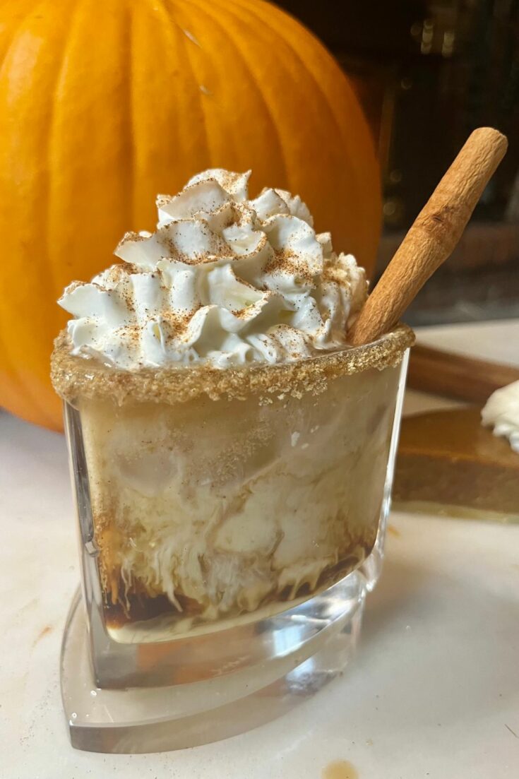 Pumpkin pie white russian