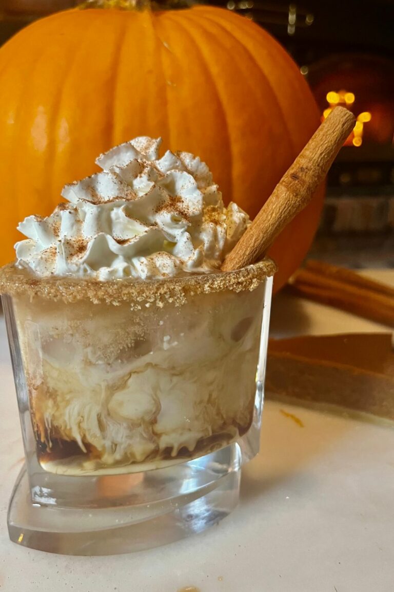Pumpkin pie white russian