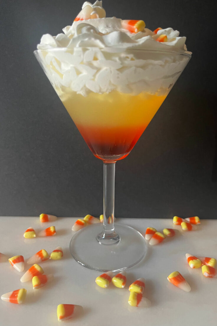 candy corn martini