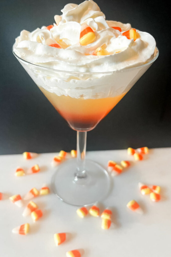 candy cane martini