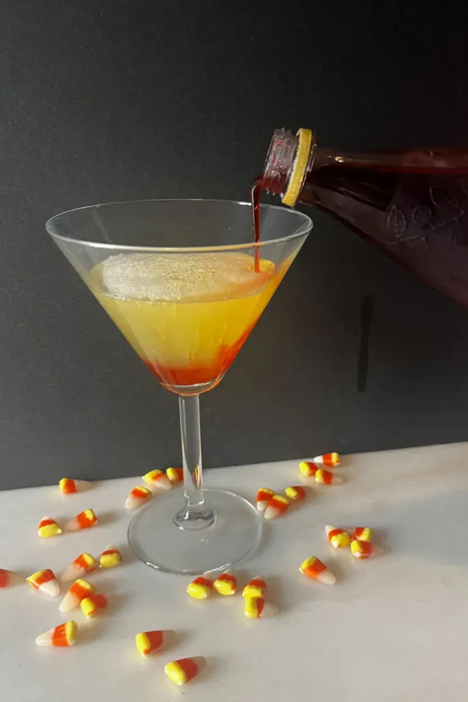 how to make a candy corn martini