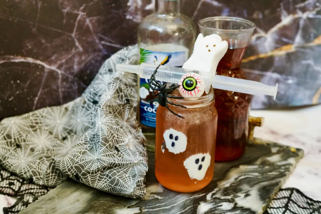 Spooky Fluff Ghost Drink