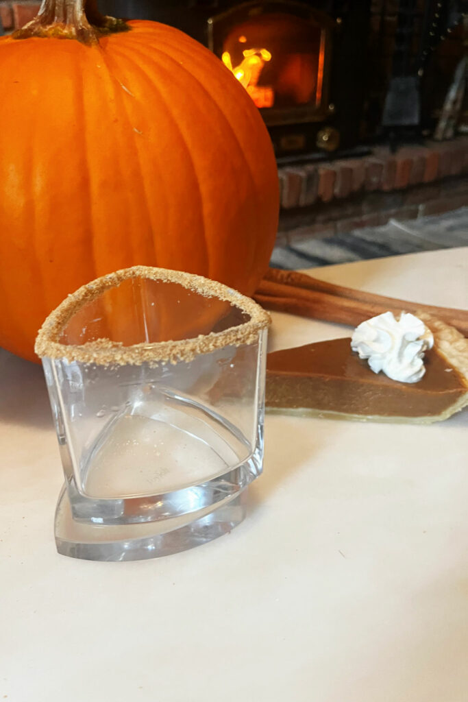 Pumpkin pie rim