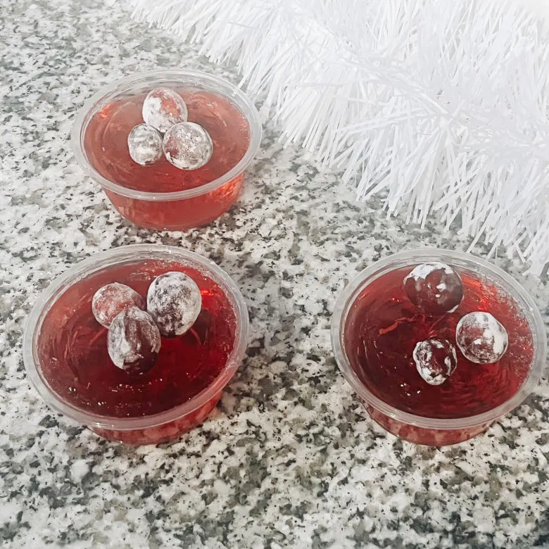 Cranberry Jello Shots