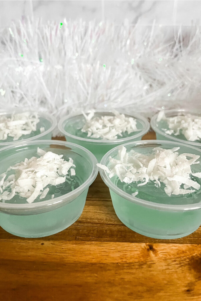 Jack frost jello shots