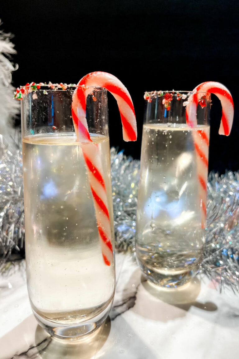 How to make a peppermint spritzer
