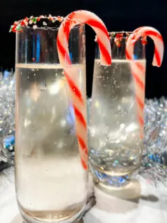 How to make a peppermint spritzer