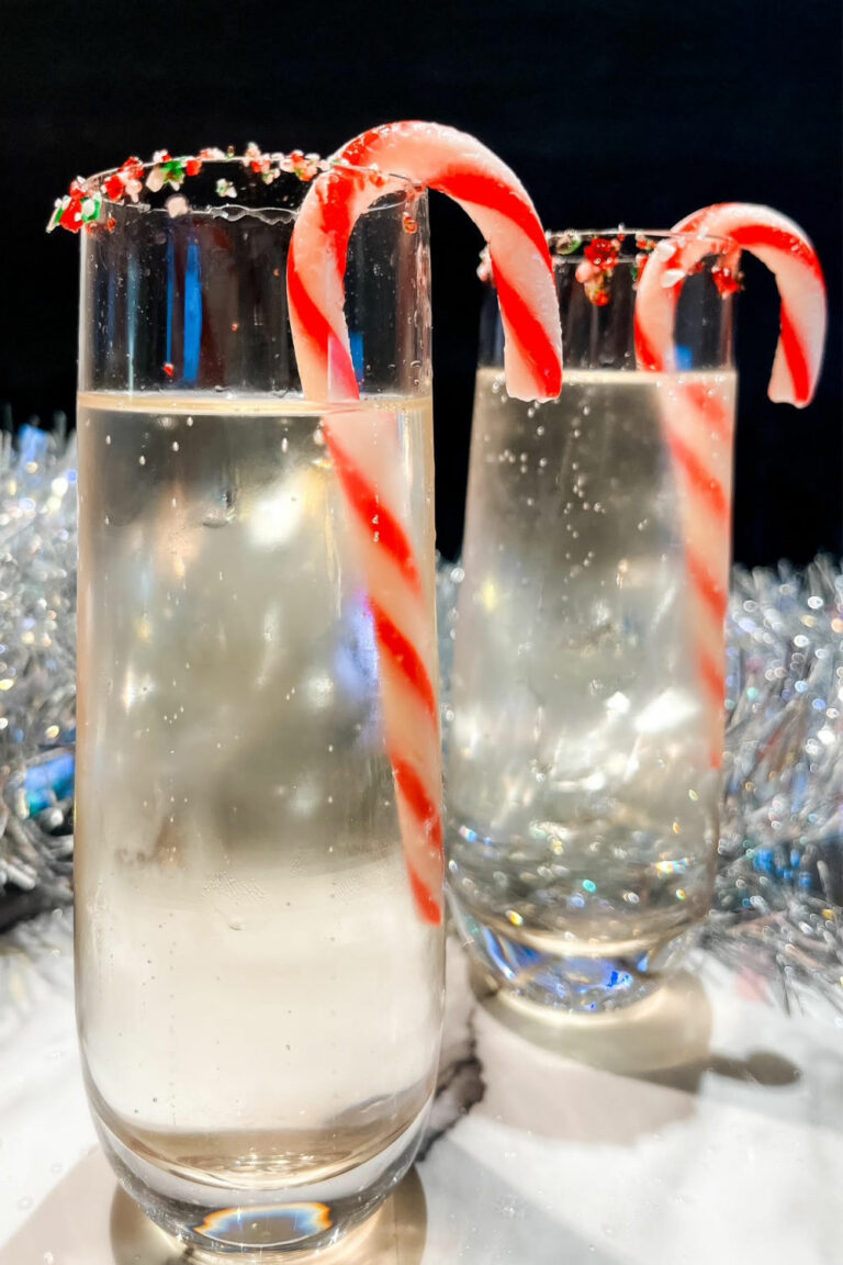 How to make a peppermint spritzer