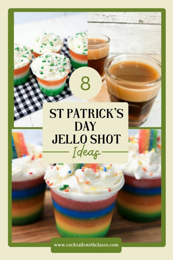 St Patrick's day jello shots