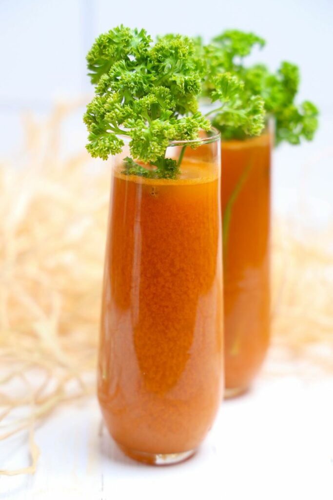 carrot mimosas