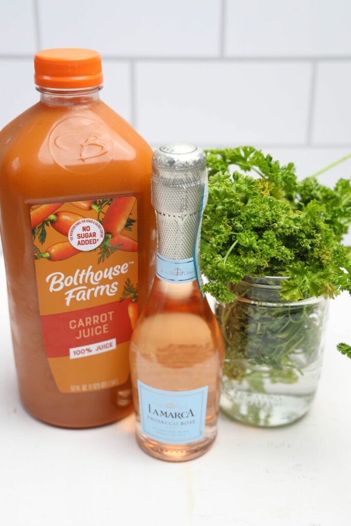 carrot mimosa ingredients