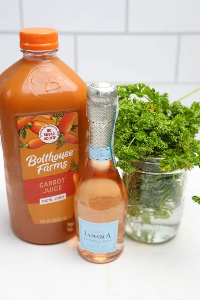 carrot mimosa ingredients