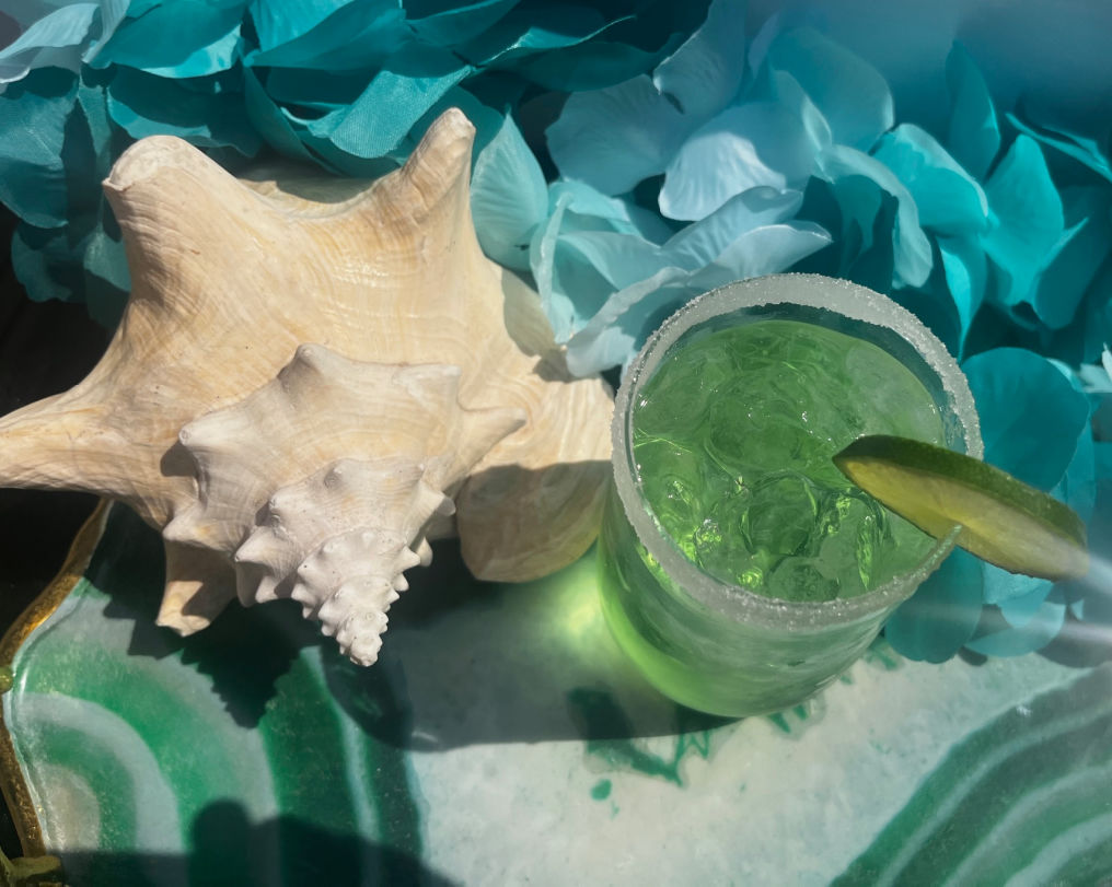 Caribbean water cocktail