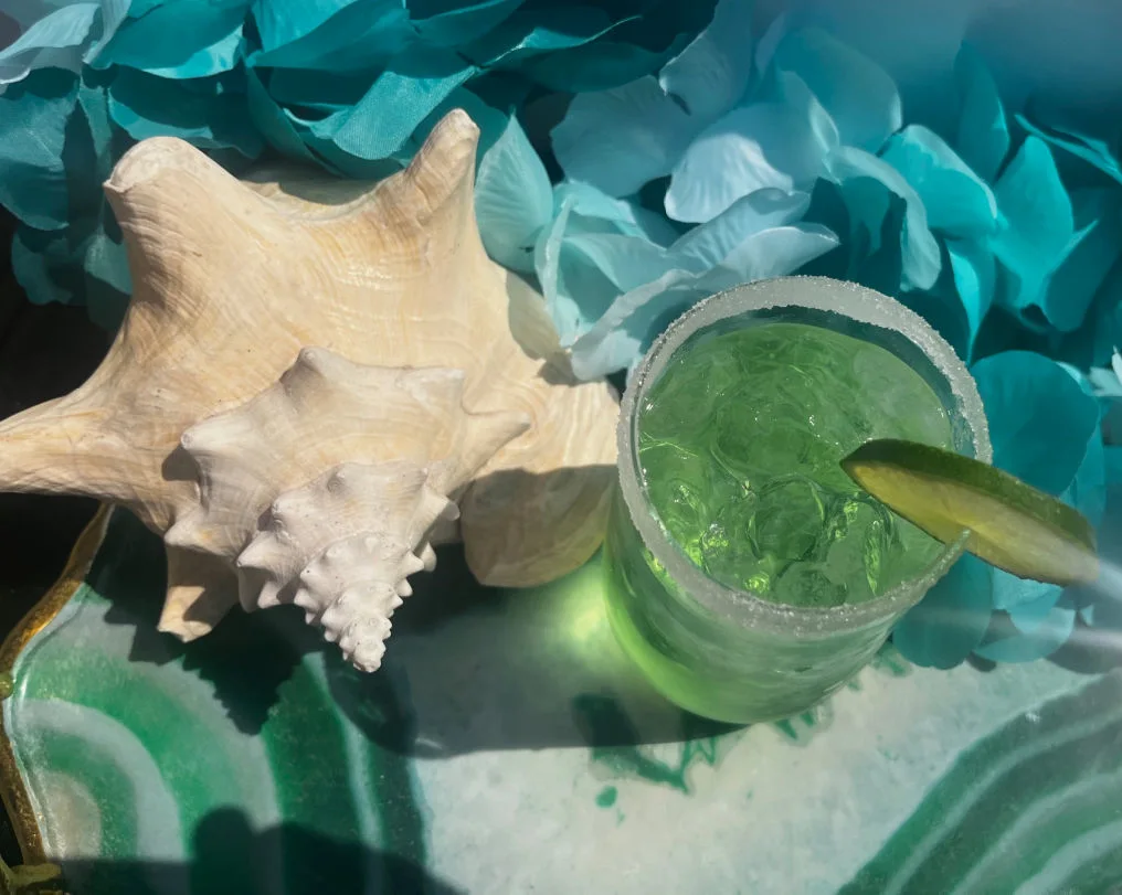Caribbean water cocktail