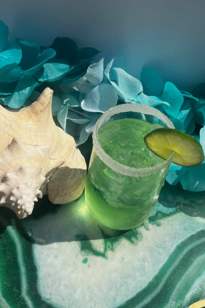 Caribbean water cocktail