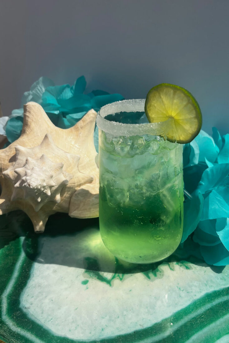 Caribbean water cocktail