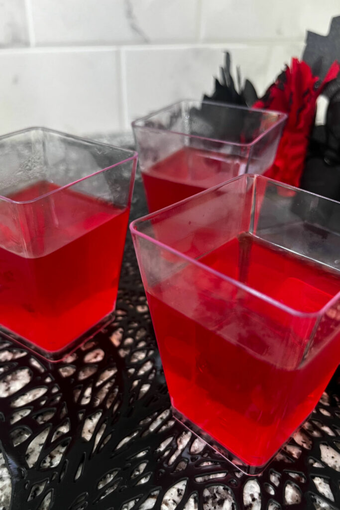 jello shots for Halloween