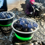 Black magic jello shots
