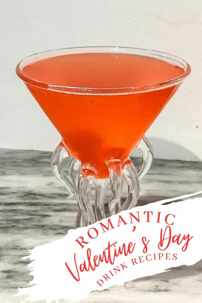 Valentines day cocktails