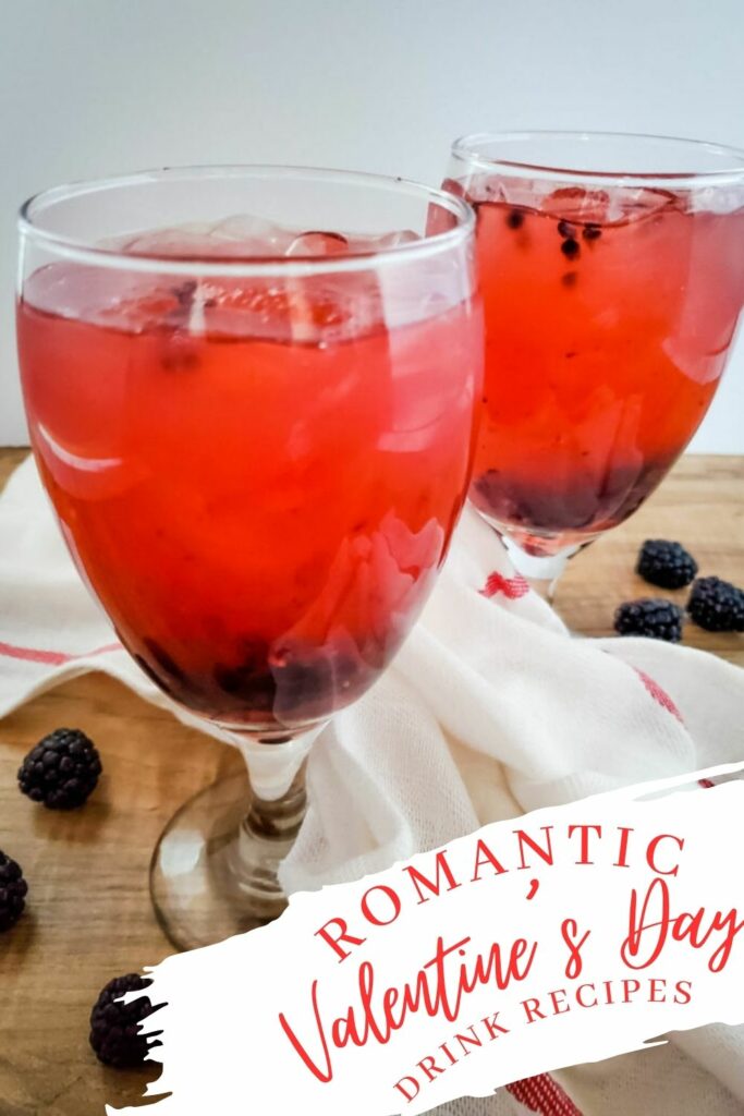 Valentine's day cocktails