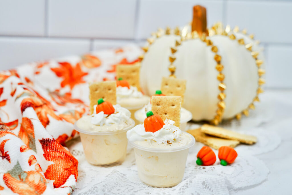 how to pumpkin spice pudding shots