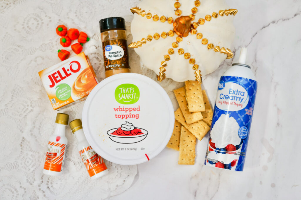 pumpkin spice pudding shots ingredients