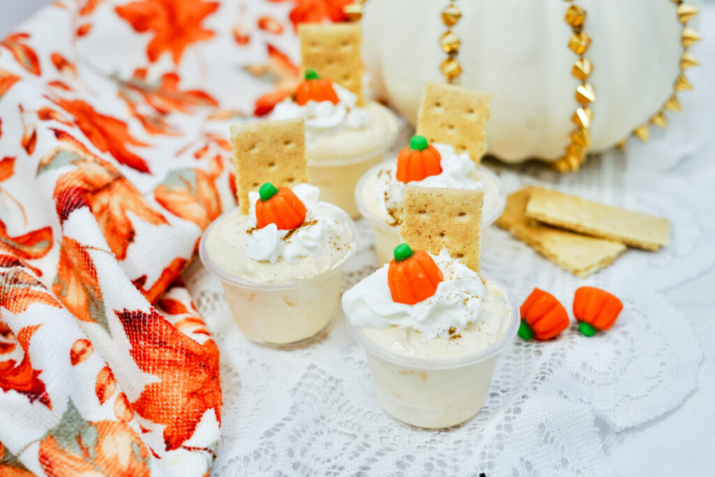 how to pumpkin spice pudding shots