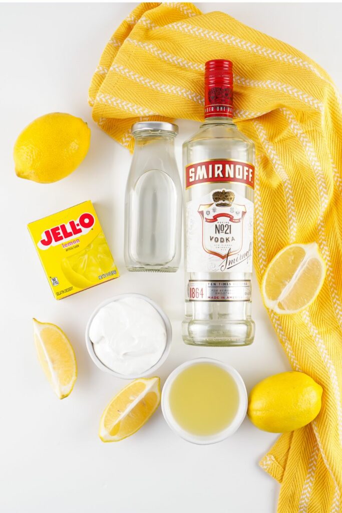 Lemon Drop Jello Shots