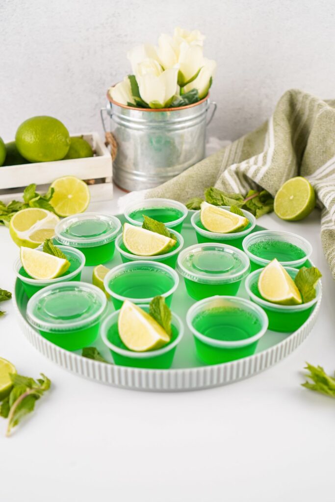 Moscow Mule jello shots