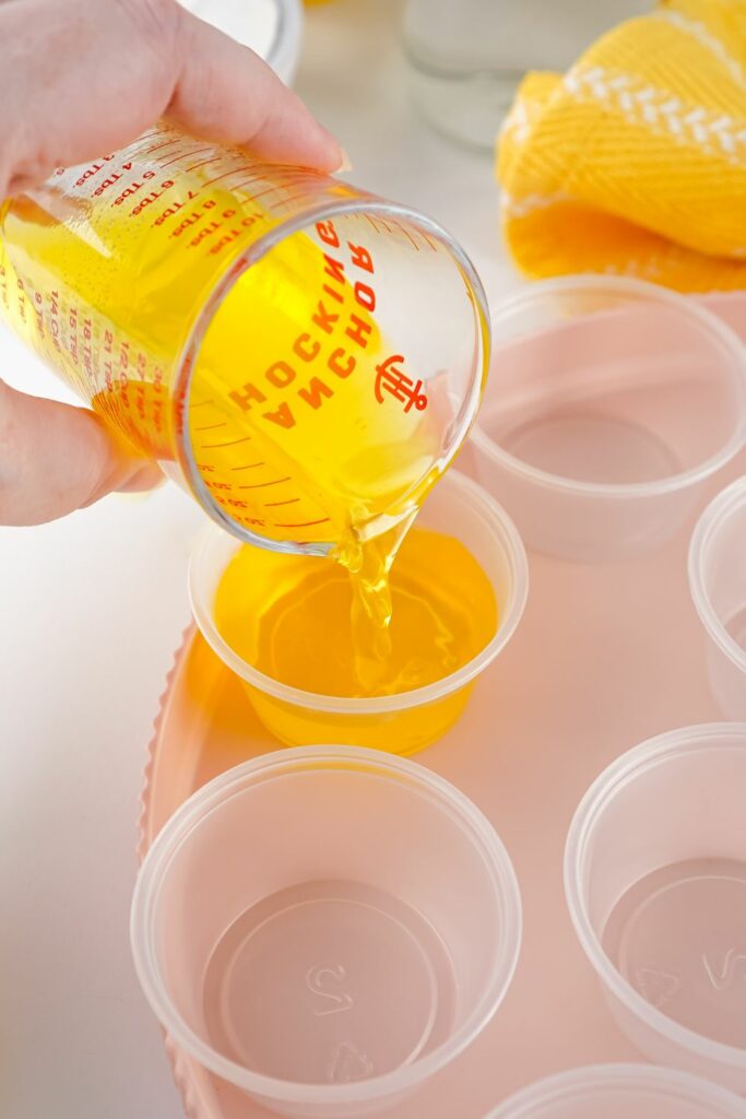 how to make lemon drop jello shots