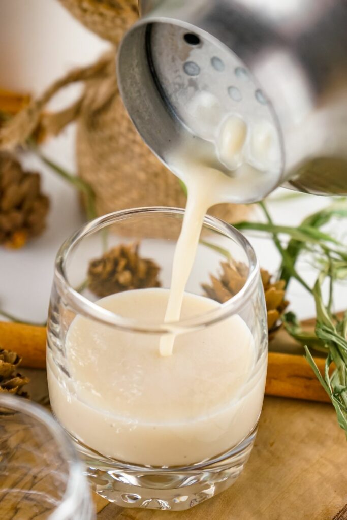 how to make an eggnog shot