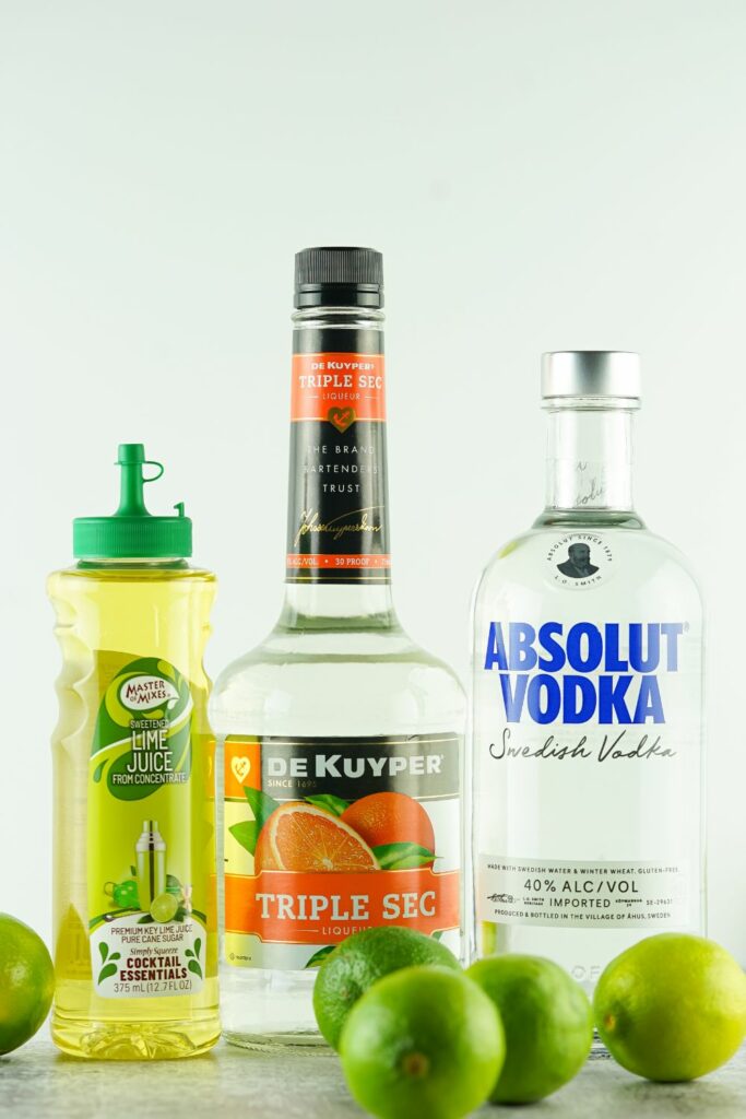 Kamikaze shot ingredients