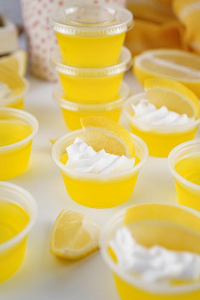 How to make lemon drop jello shots