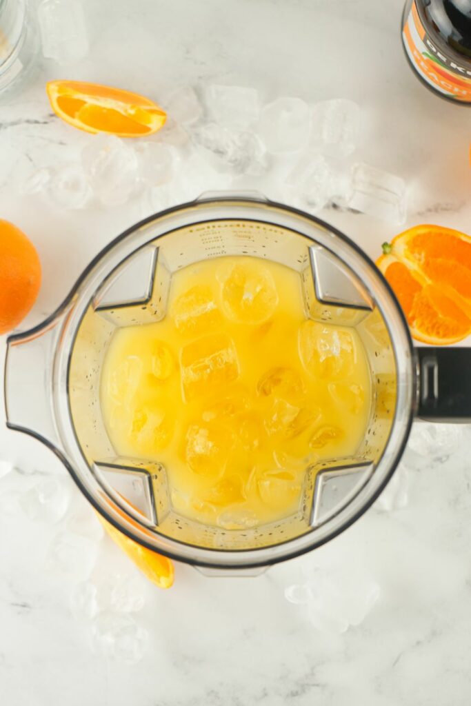 frozen navel cocktail