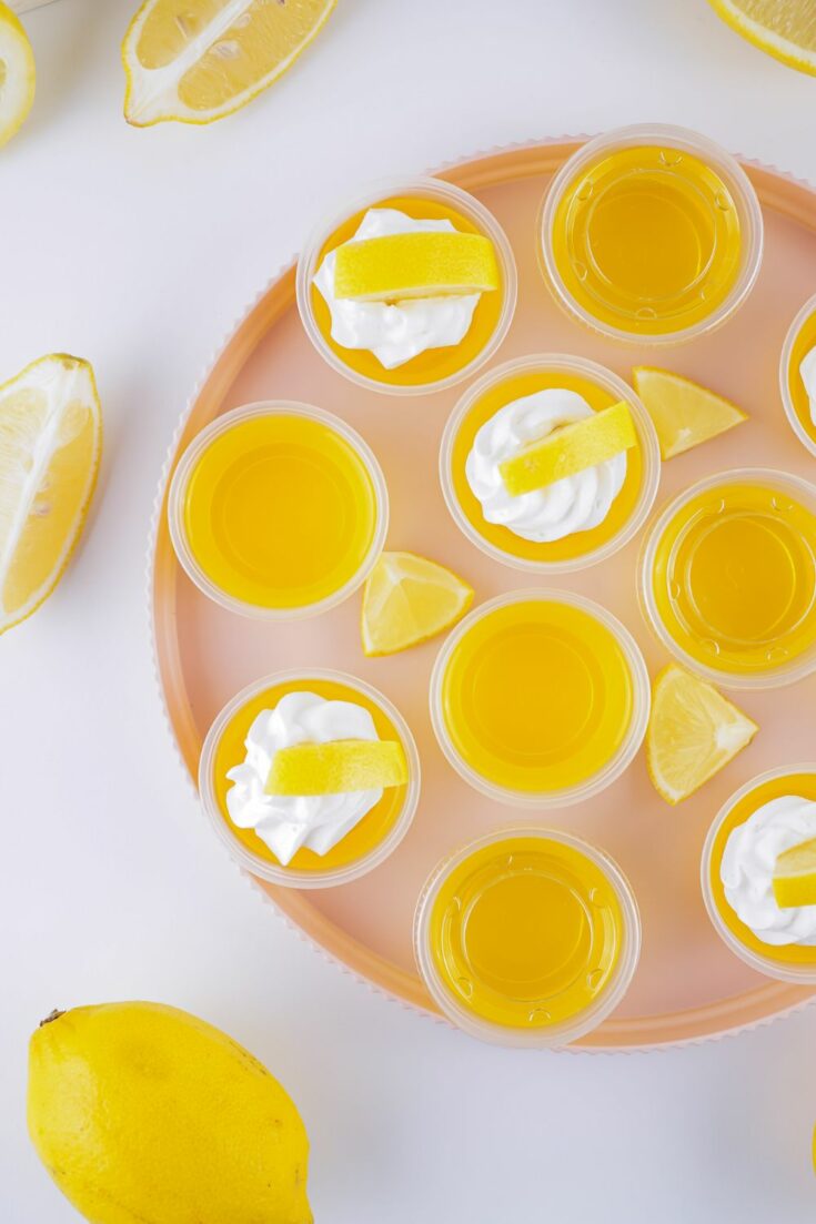 lemon drop jello shots
